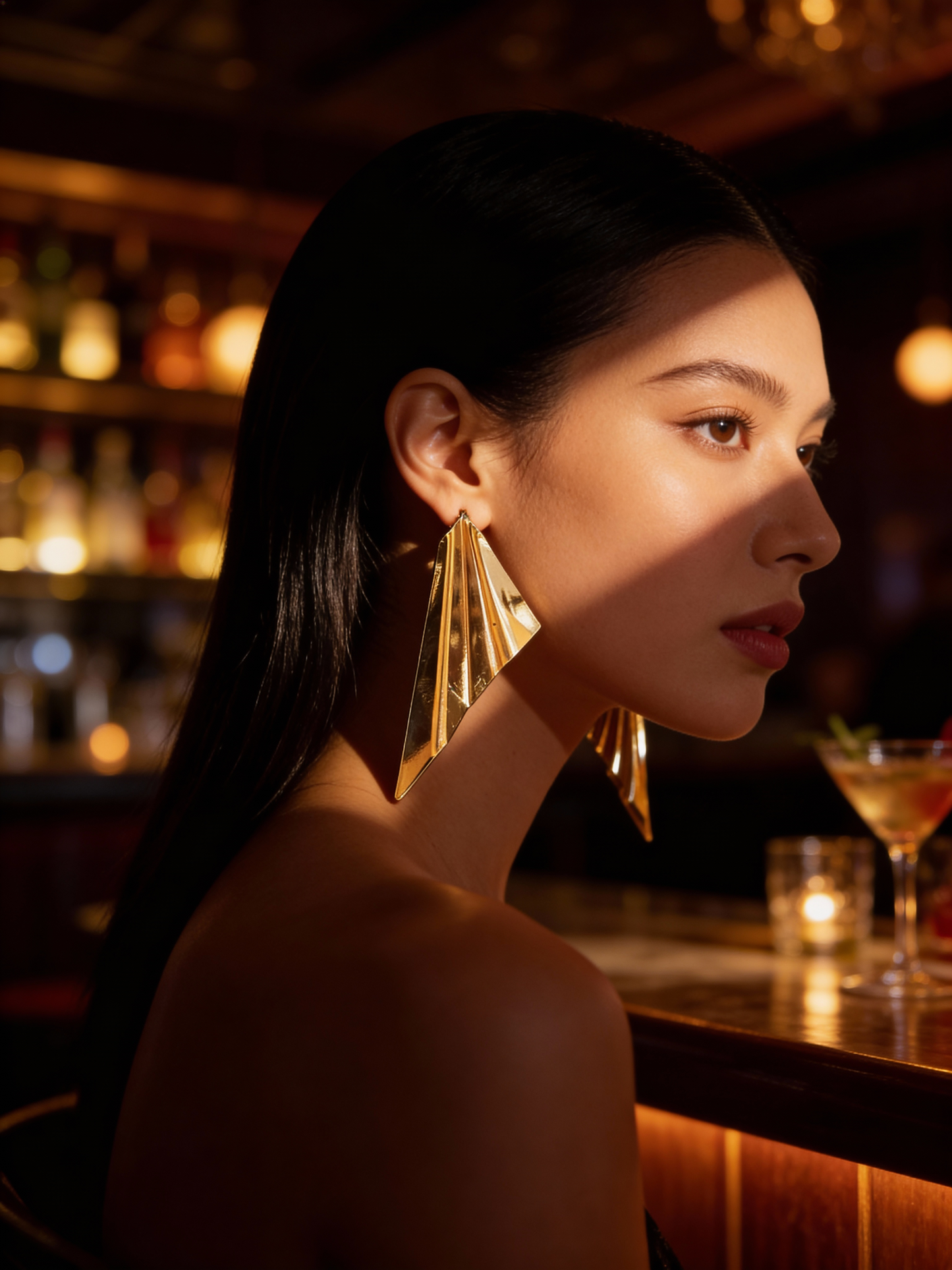 Alora Statement Earring