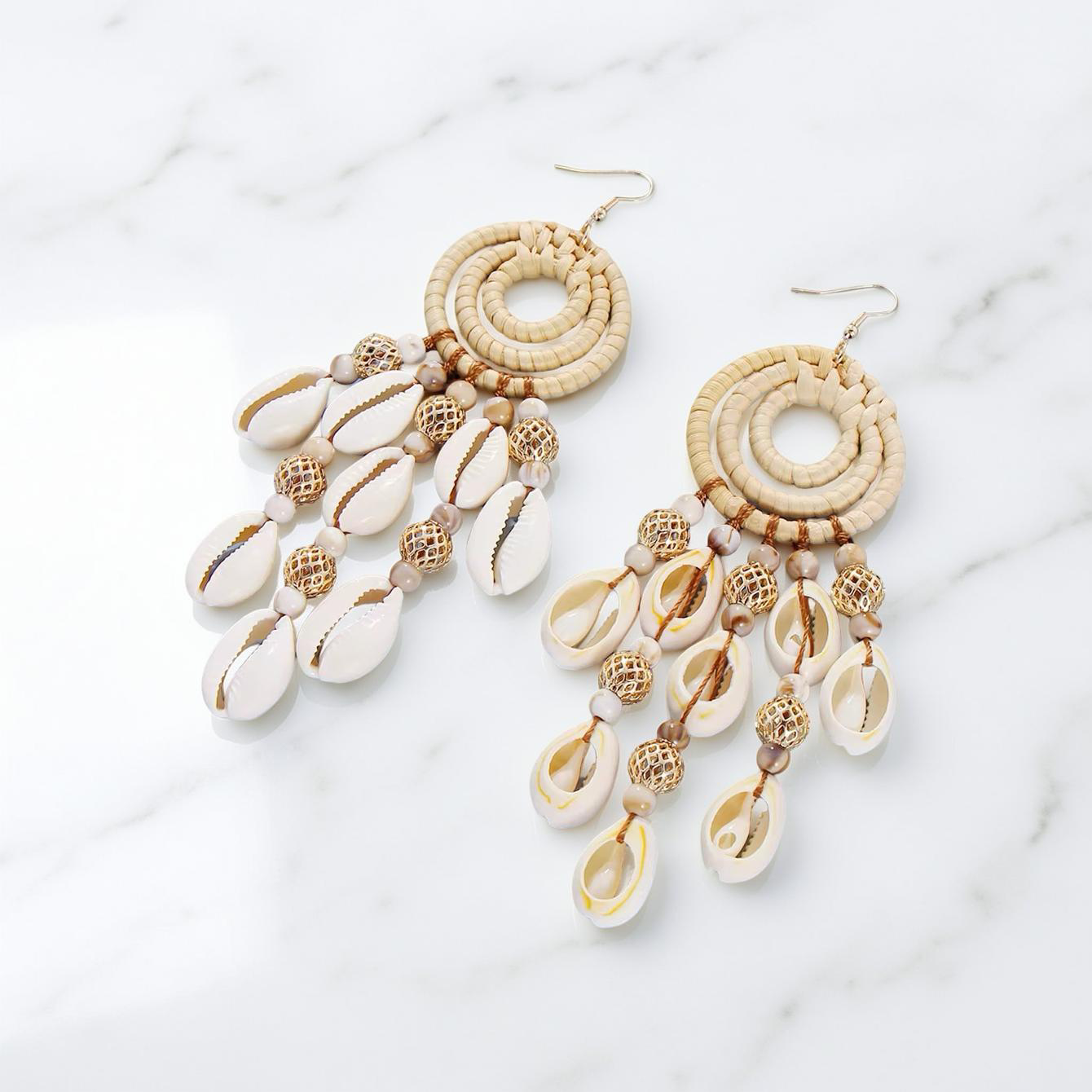 Dangle Shell Earrings